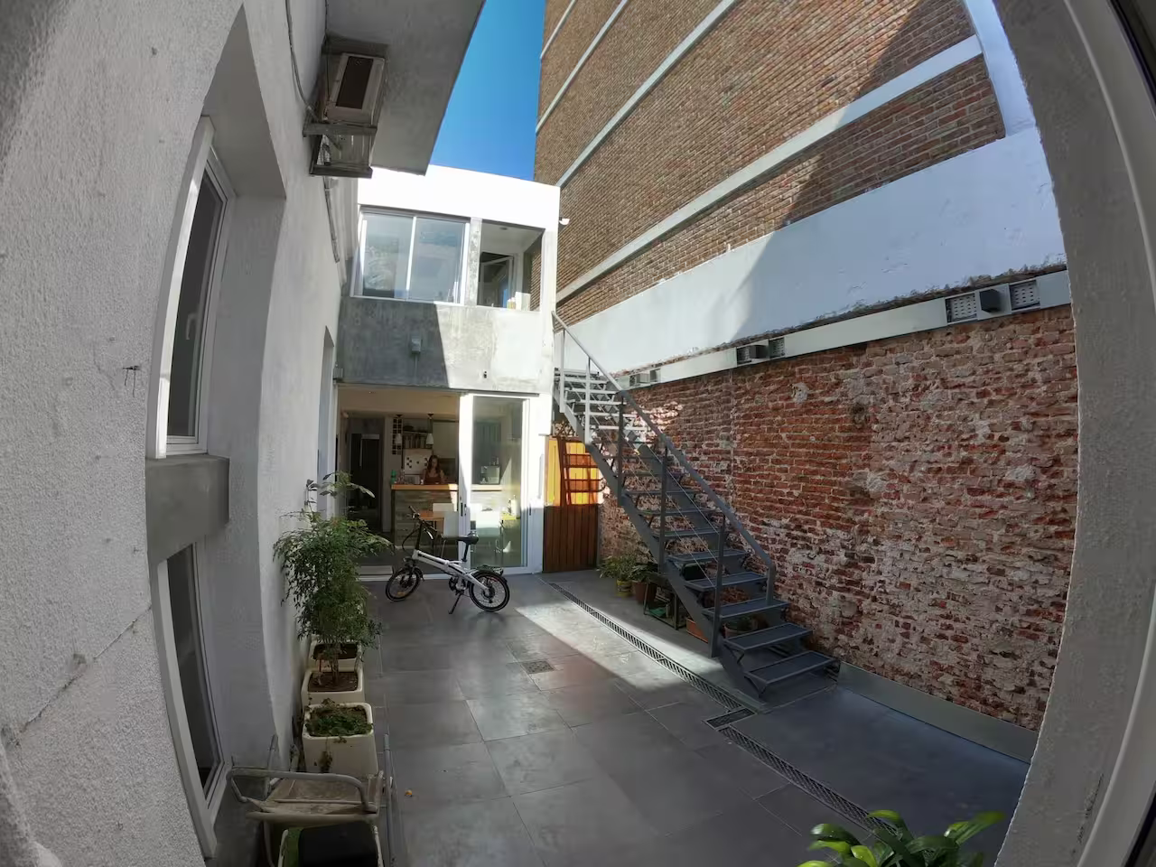 patio compartido