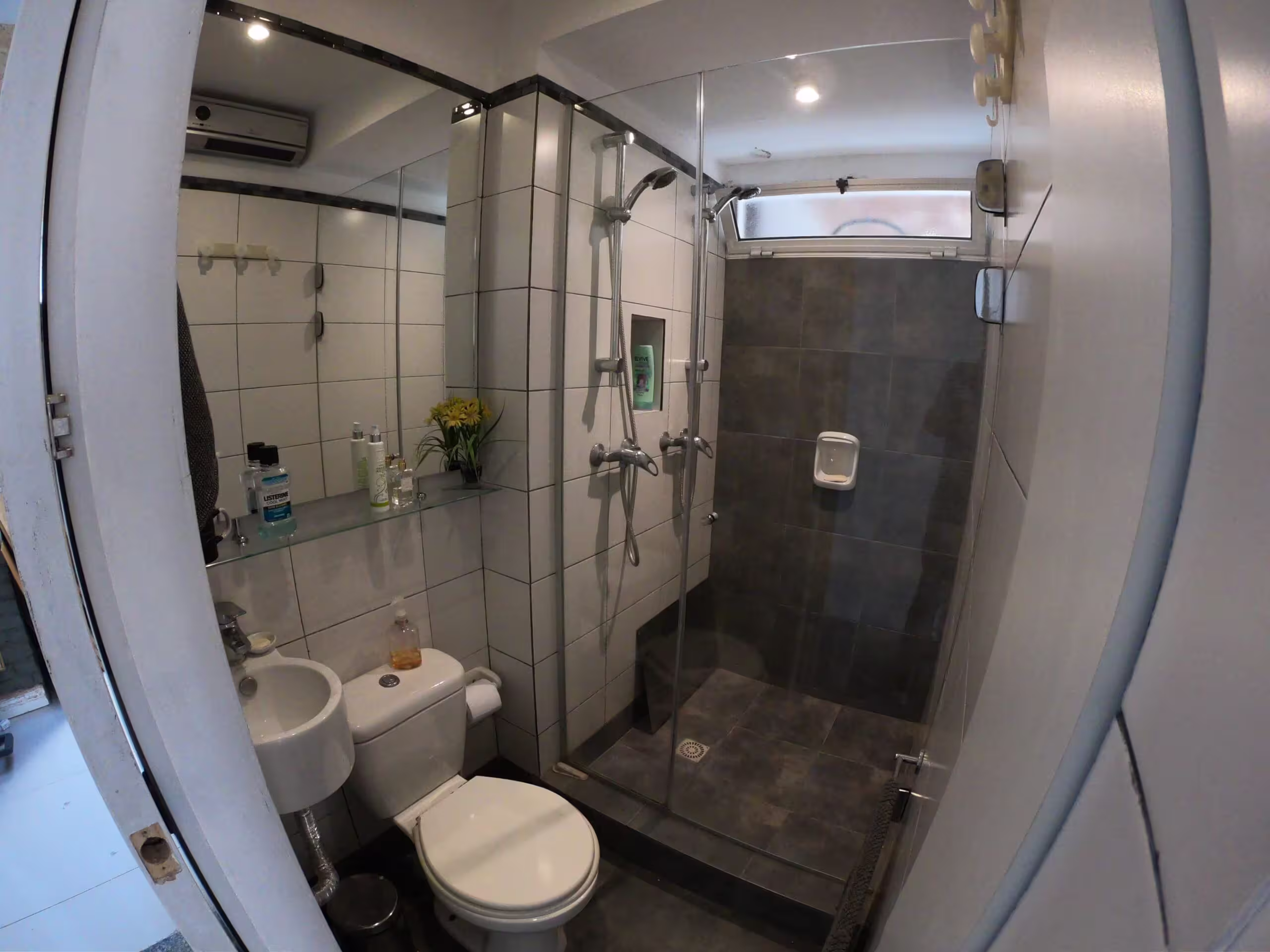 habitation con baño privado