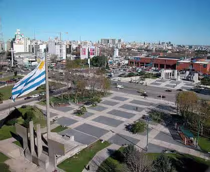 foto aerea de tres cruces